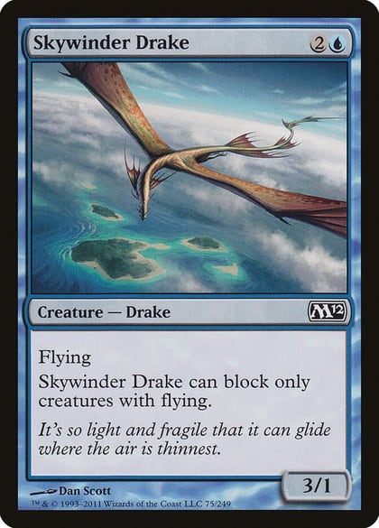 Skywinder Drake, Magic 2012 (M12) 75
