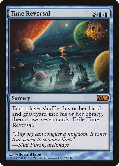 Time Reversal, Magic 2012 (M12) 77
