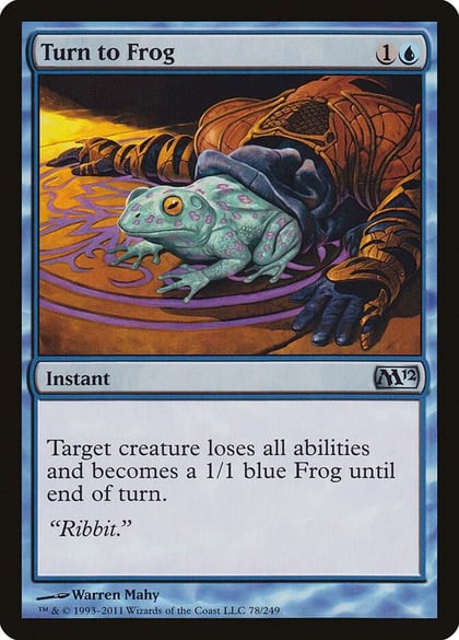 Turn to Frog, Magic 2012 (M12) 78