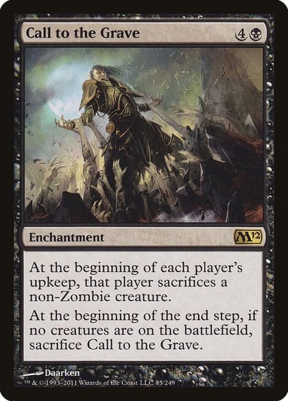 Call to the Grave, Magic 2012 (M12) 85