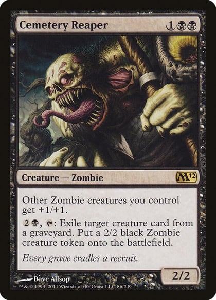 Cemetery Reaper, Magic 2012 (M12) 86