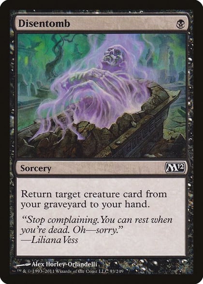 Disentomb, Magic 2012 (M12) 93