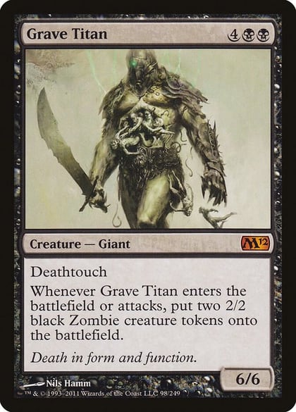 Grave Titan, Magic 2012 (M12) 98
