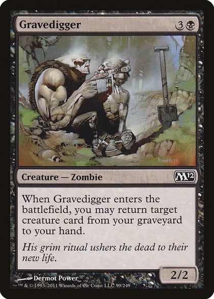 Gravedigger, Magic 2012 (M12) 99