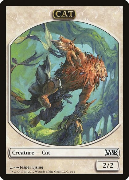 Cat Token, Magic 2013 (M13) 1