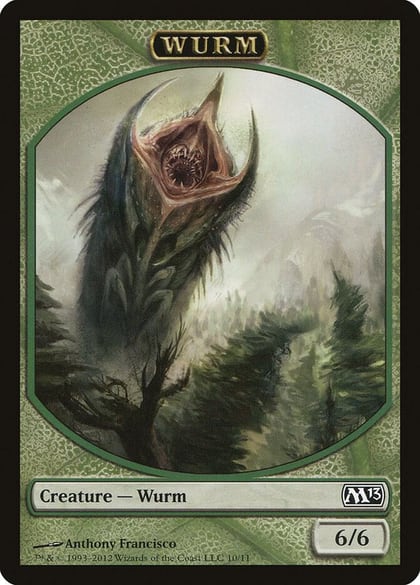 Wurm Token, Magic 2013 (M13) 10