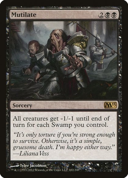 Mutilate, Magic 2013 (M13) 102