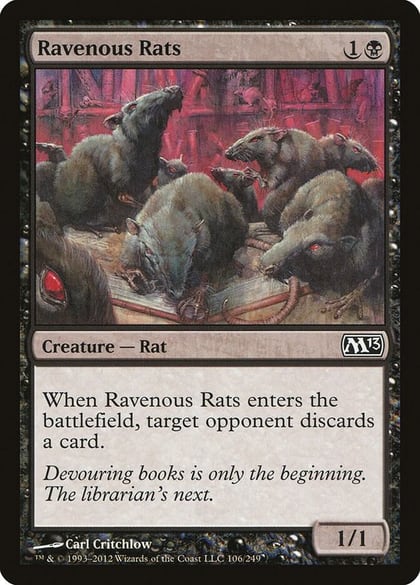 Ravenous Rats, Magic 2013 (M13) 106