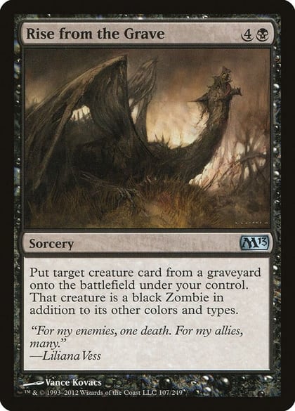 Rise from the Grave, Magic 2013 (M13) 107