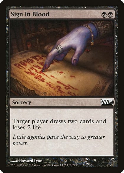 Sign in Blood, Magic 2013 (M13) 110