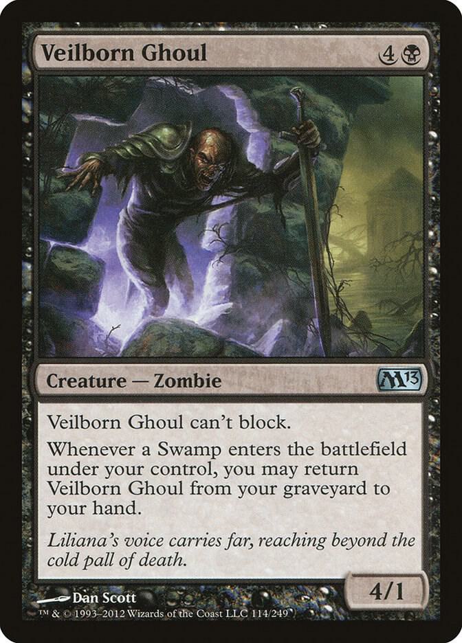 Veilborn Ghoul, Magic 2013 (M13) 114