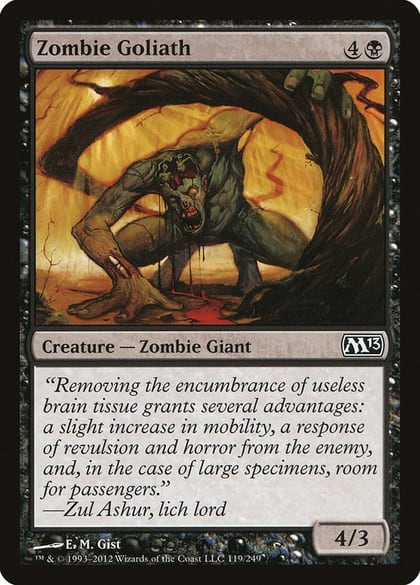 Zombie Goliath, Magic 2013 (M13) 119