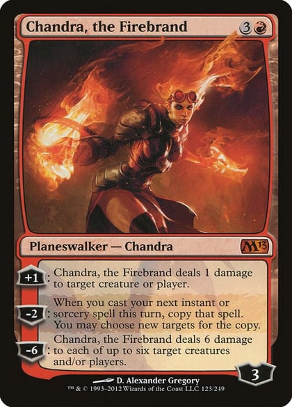 Chandra, the Firebrand, Magic 2013 (M13) 123