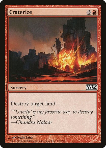 Craterize, Magic 2013 (M13) 126