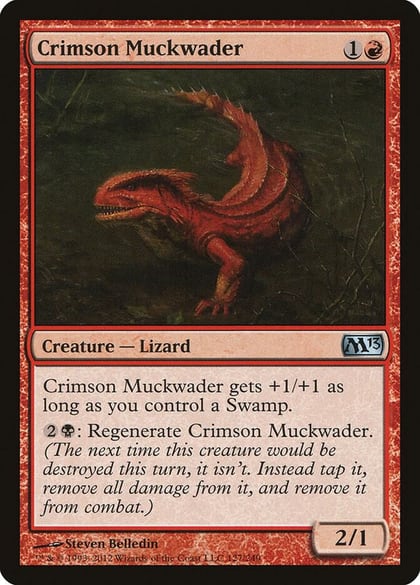 Crimson Muckwader, Magic 2013 (M13) 127