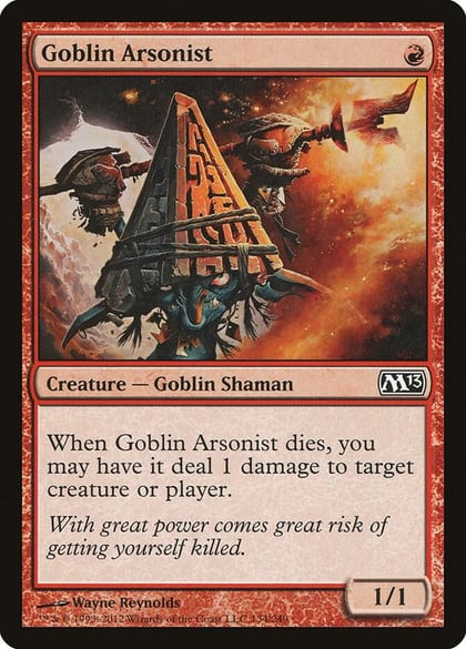 Goblin Arsonist, Magic 2013 (M13) 134