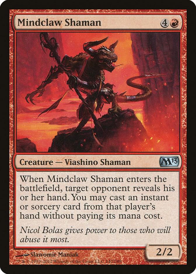 Mindclaw Shaman, Magic 2013 (M13) 142