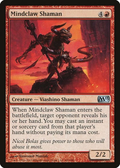 Mindclaw Shaman, Magic 2013 (M13) 142