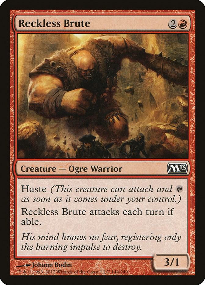 Reckless Brute, Magic 2013 (M13) 144