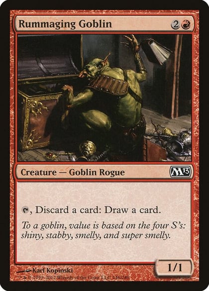 Rummaging Goblin, Magic 2013 (M13) 146