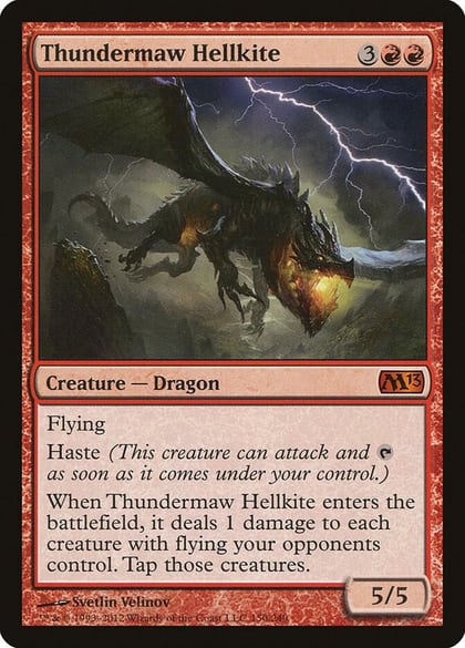 Thundermaw Hellkite, Magic 2013 (M13) 150