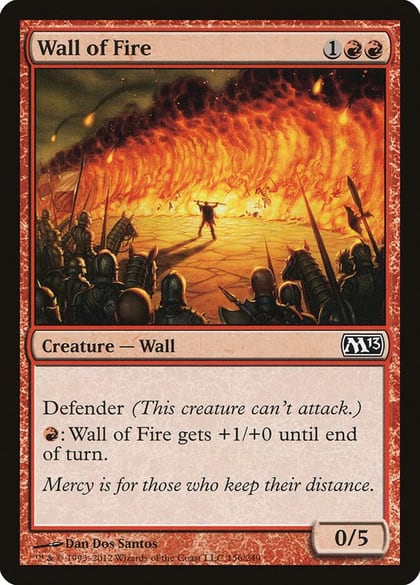 Wall of Fire, Magic 2013 (M13) 156