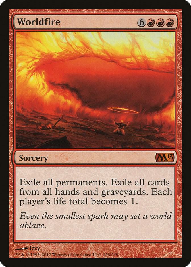 Worldfire, Magic 2013 (M13) 158