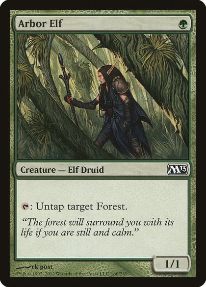 Arbor Elf, Magic 2013 (M13) 160