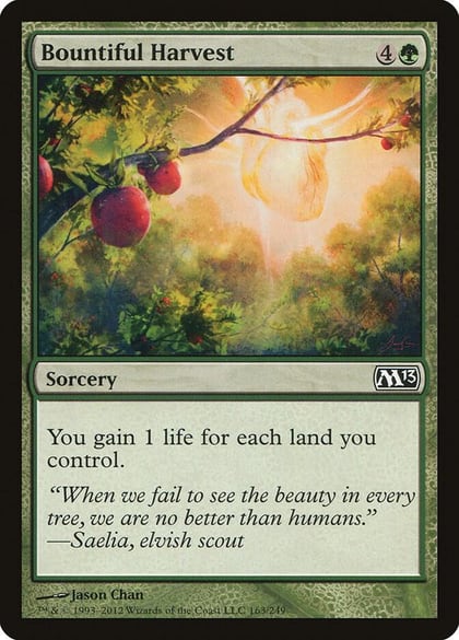 Bountiful Harvest, Magic 2013 (M13) 163