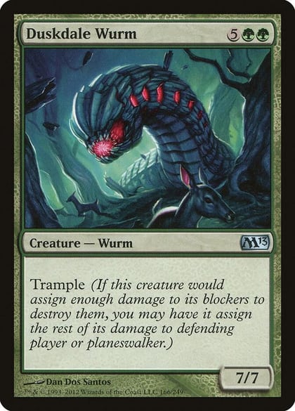 Duskdale Wurm, Magic 2013 (M13) 166