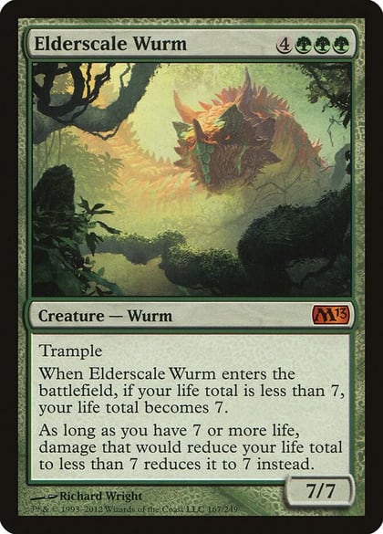 Elderscale Wurm, Magic 2013 (M13) 167
