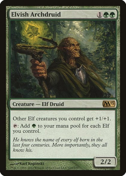Elvish Archdruid, Magic 2013 (M13) 168