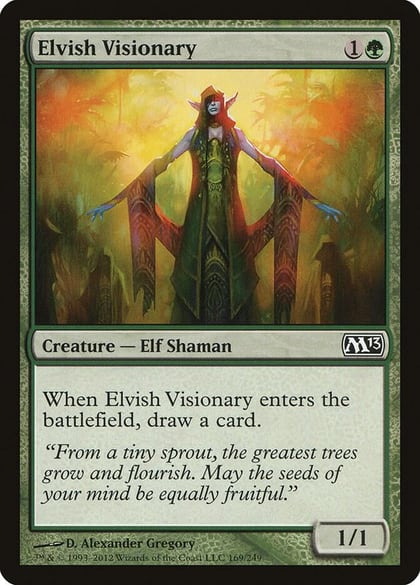Elvish Visionary, Magic 2013 (M13) 169