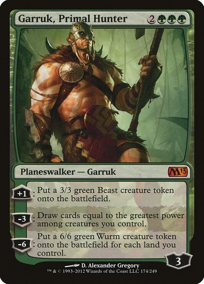 Garruk, Primal Hunter, Magic 2013 (M13) 174