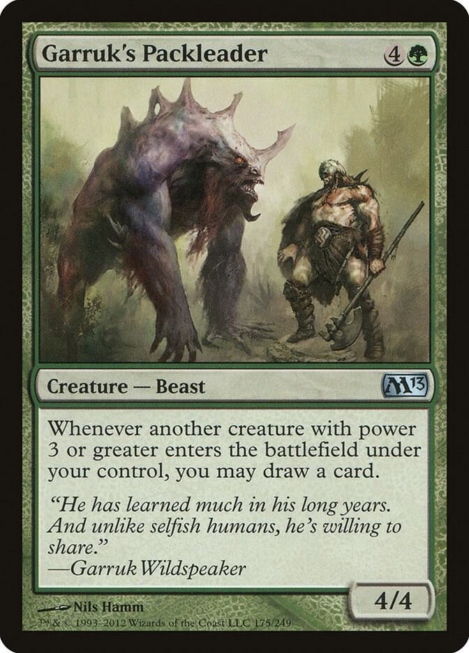 Garruk's Packleader, Magic 2013 (M13) 175