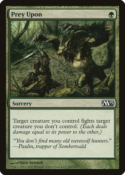 Prey Upon, Magic 2013 (M13) 181