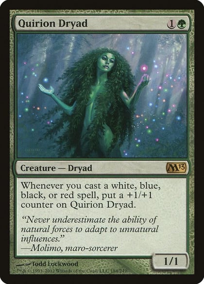 Quirion Dryad, Magic 2013 (M13) 184