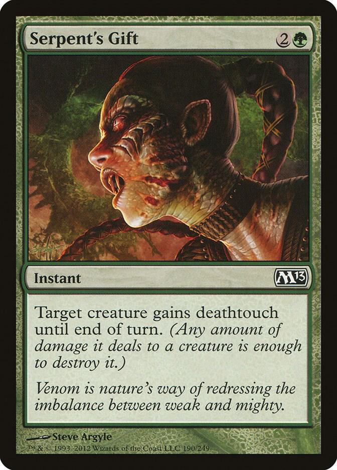 Serpent's Gift, Magic 2013 (M13) 190