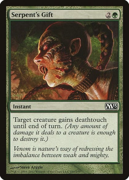 Serpent's Gift, Magic 2013 (M13) 190