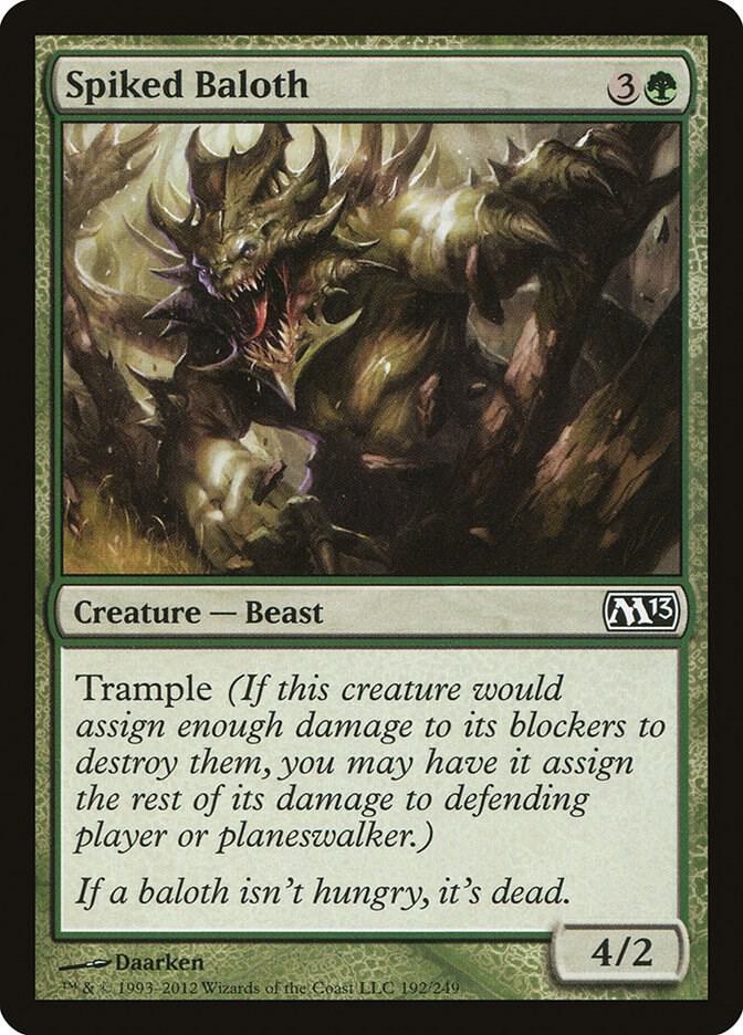 Spiked Baloth, Magic 2013 (M13) 192