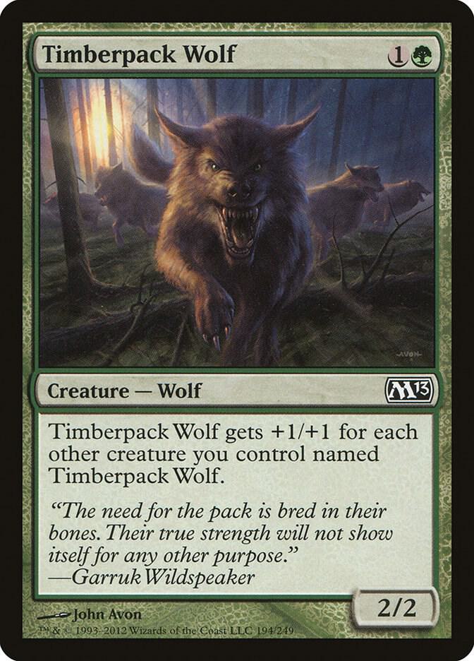 Timberpack Wolf, Magic 2013 (M13) 194