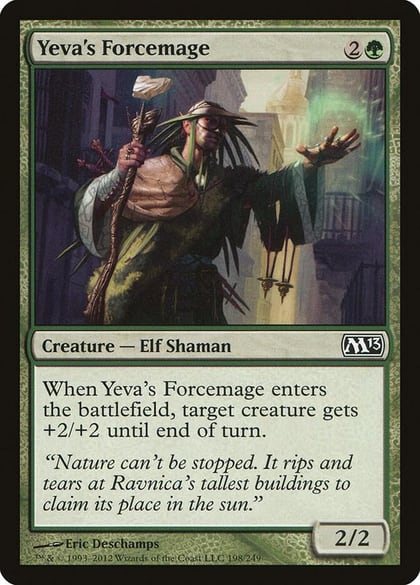 Yeva's Forcemage, Magic 2013 (M13) 198