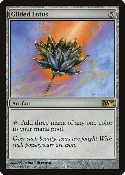 Gilded Lotus, Magic 2013 (M13) 206