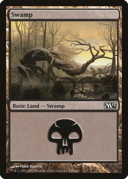 Swamp (238), Magic 2013 (M13) 238
