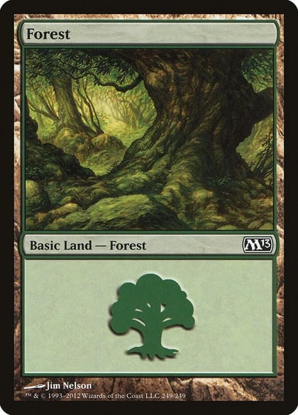 Forest (249), Magic 2013 (M13) 249