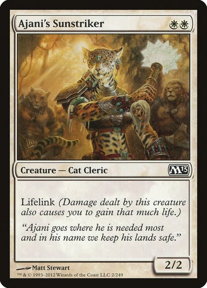 Ajani's Sunstriker, Magic 2013 (M13) 2