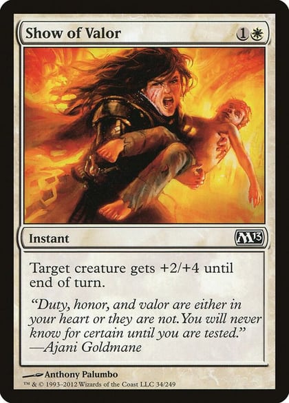 Show of Valor, Magic 2013 (M13) 34