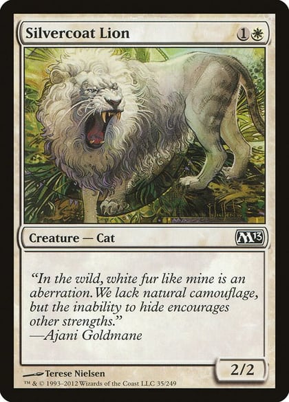 Silvercoat Lion, Magic 2013 (M13) 35