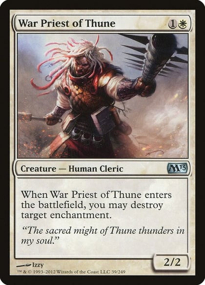War Priest of Thune, Magic 2013 (M13) 39