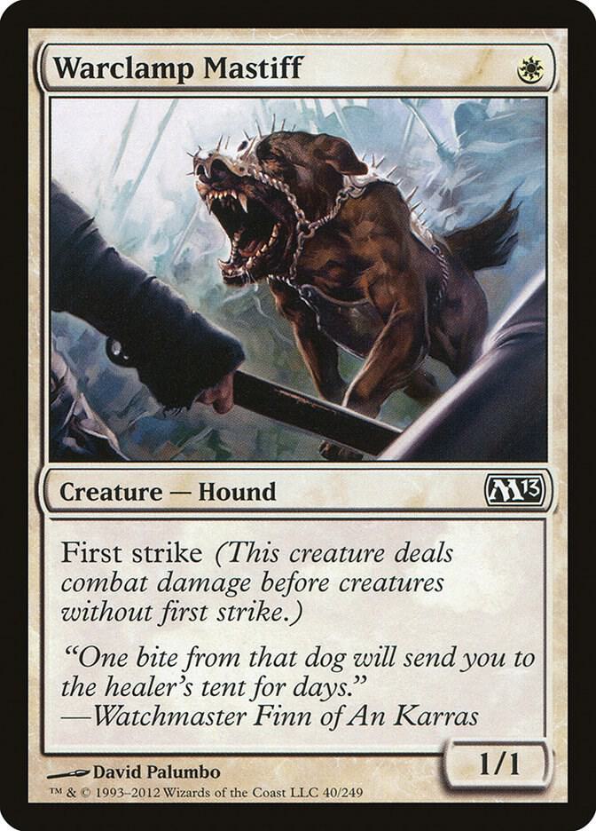 Warclamp Mastiff, Magic 2013 (M13) 40
